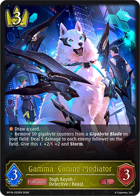 Gamma Canine Mediator