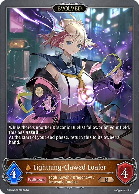 Lightning-Clawed Loafer (Evolved)