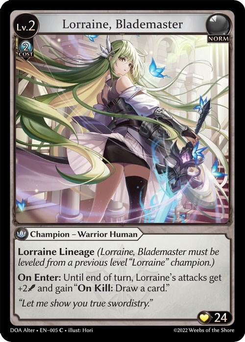 Lorraine Blademaster