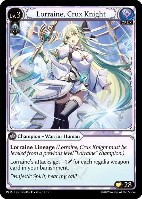Lorraine Crux Knight