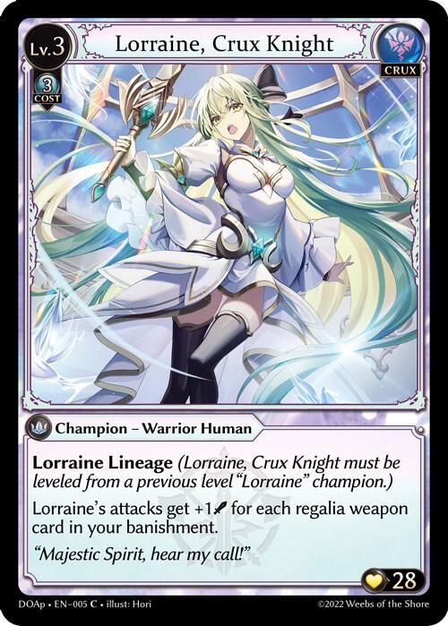 Lorraine Crux Knight