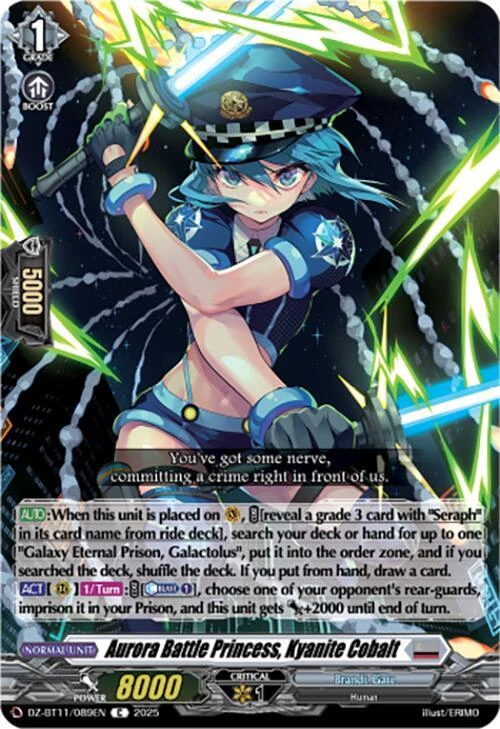Aurora Battle Princess Kyanite Cobalt