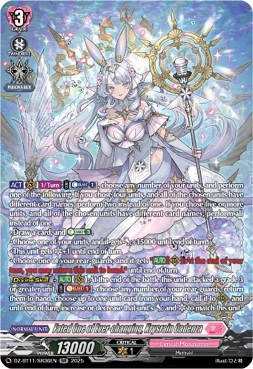 Fated One of Ever changing Krysrain Cadenza
