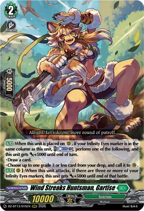 Wind Streaks Huntsman Gartise