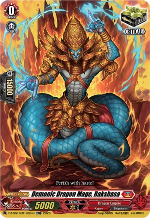 Demonic Dragon Mage Rakshasa