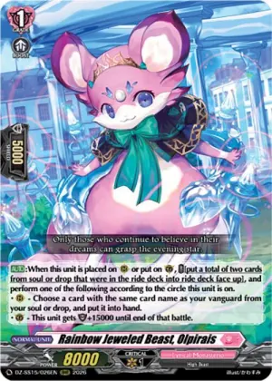 Rainbow Jeweled Beast Olpirais