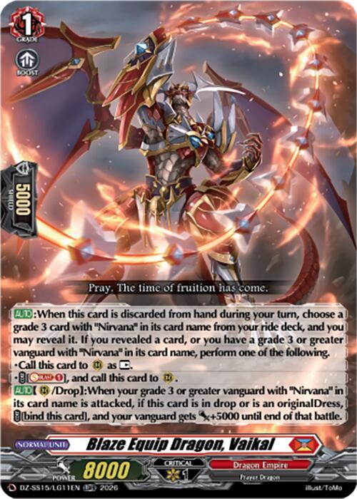 Blaze Equip Dragon Vaikal