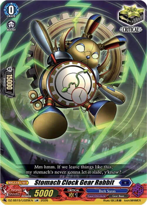 Stomach Clock Gear Rabbit