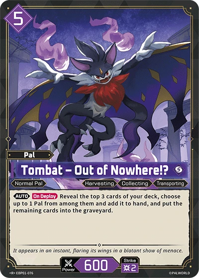 Tombat - Out of Nowhere!?