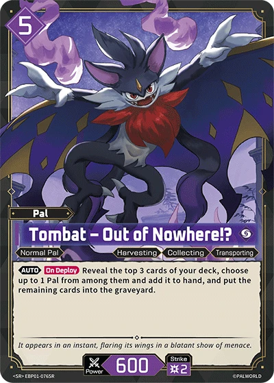 Tombat - Out of Nowhere!?