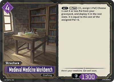 Medieval Medicine Workbench