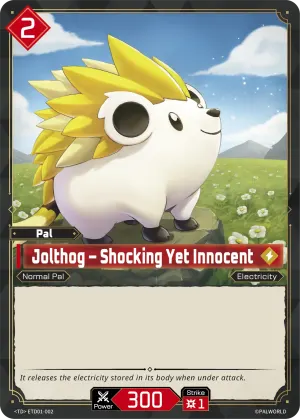 Jolthog – Shocking Yet Innocent