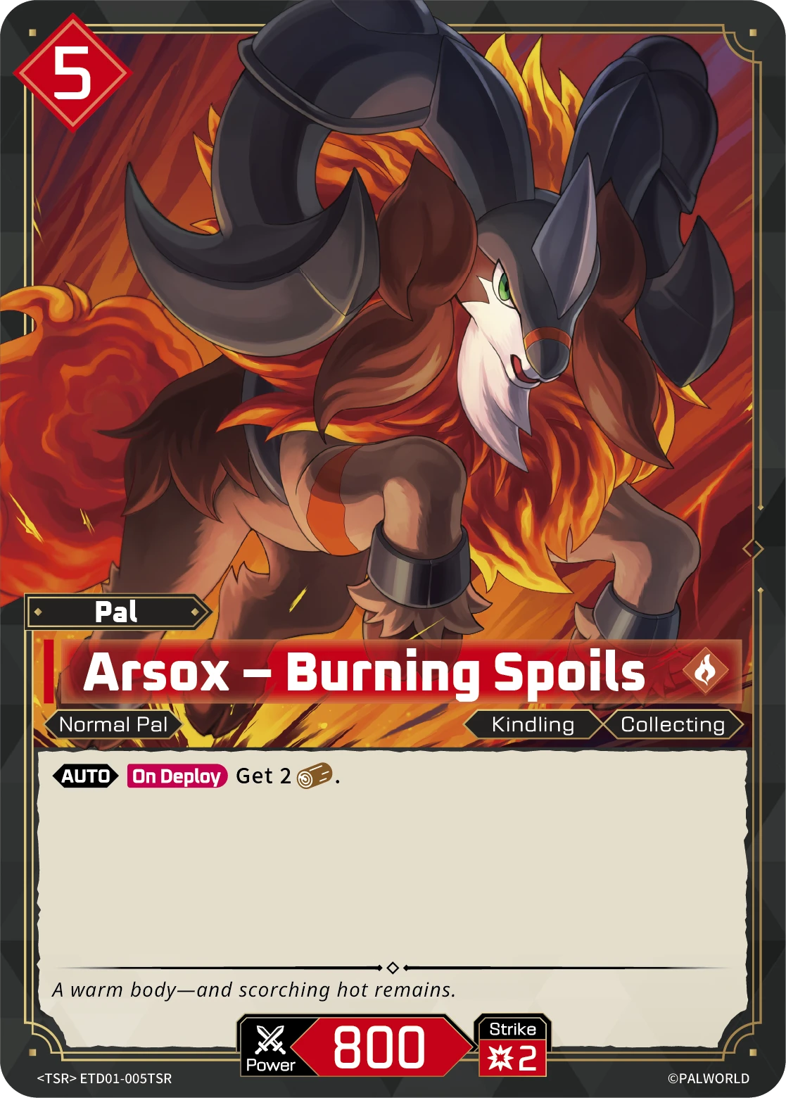 Arsox – Burning Spoils (TSR)