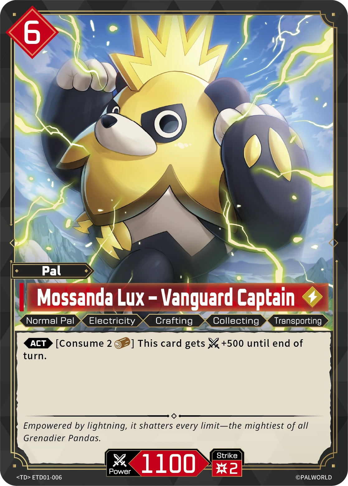 Mossanda Lux – Vanguard Captain