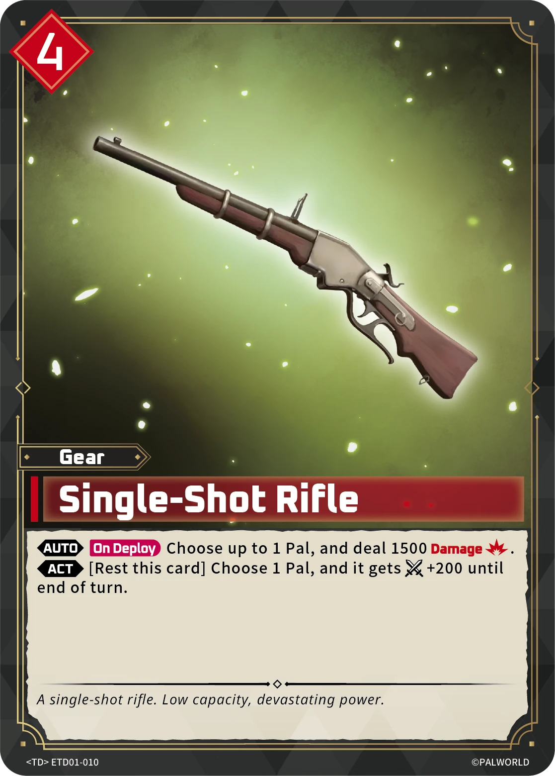 Single-Shot Rifle