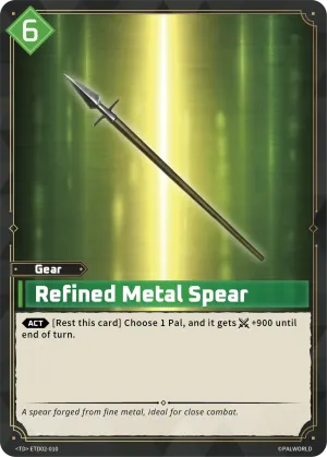 Refined Metal Spear