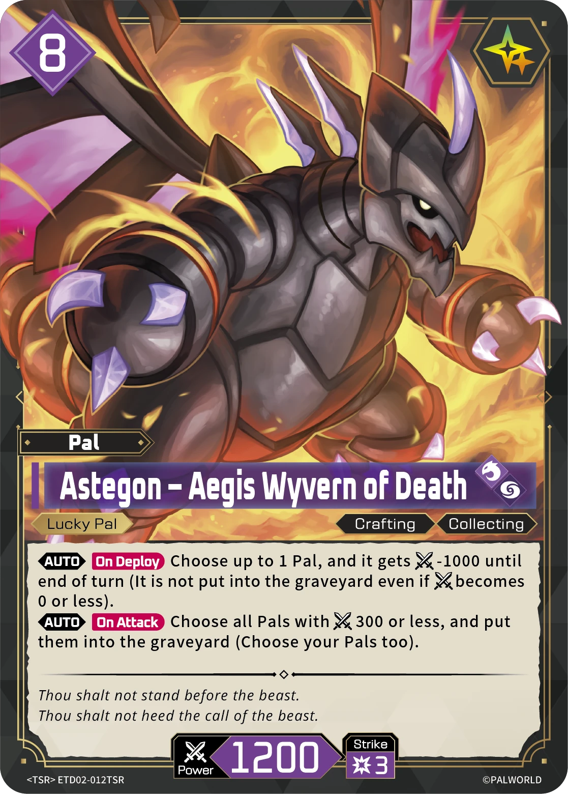 Astegon – Aegis Wyvern of Death (TSR)
