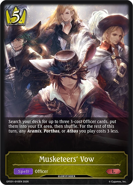 Musketeers' Vow