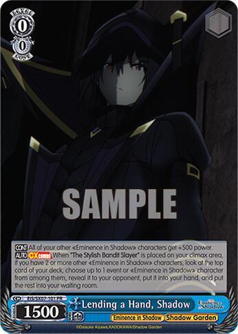 Lending a Hand Shadow