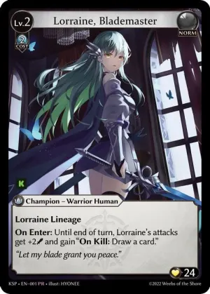 Lorraine Blademaster