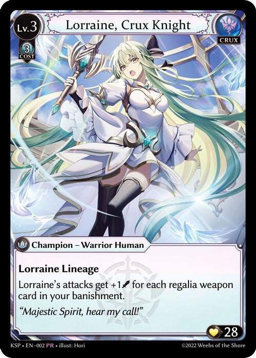 Lorraine Crux Knight