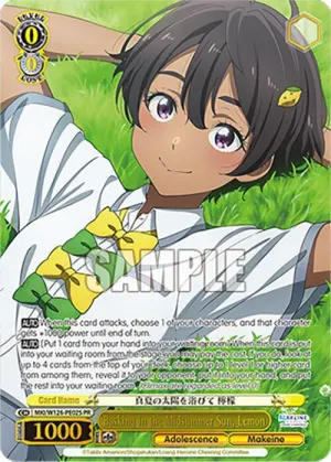 Basking in the Midsummer Sun Lemon (Foil)