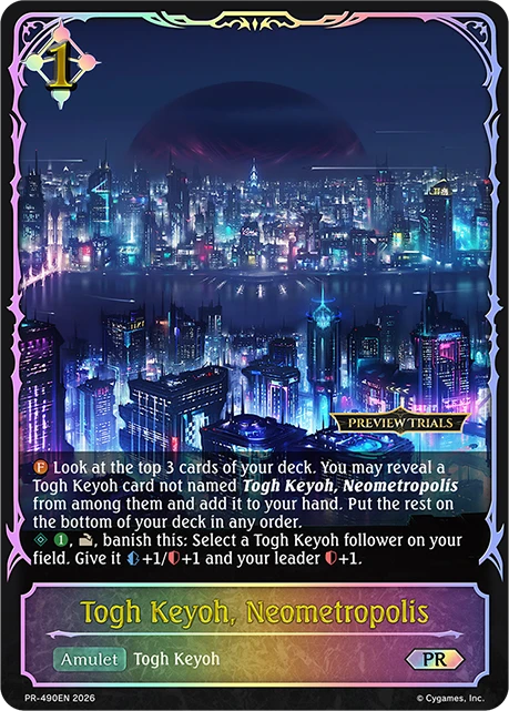 Togh Keyoh Neometropolis (PR)
