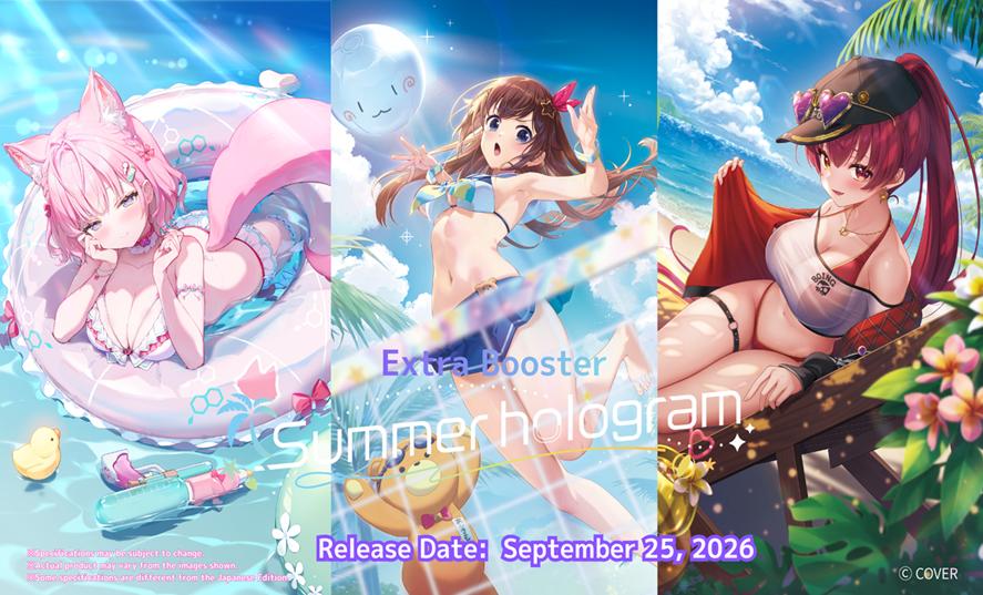 Extra Booster Summer hologram Booster Box