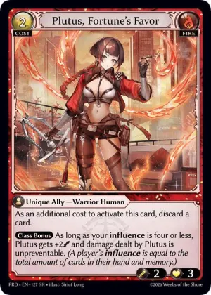 Plutus Fortunes Favor
