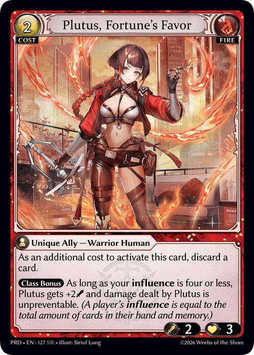 Plutus Fortunes Favor