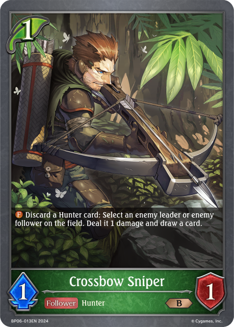 Crossbow sniper
