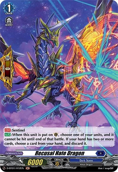 Recusal Hate Dragon Holo