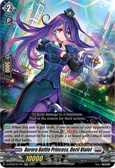 Aurora Battle Princess Derii Violet