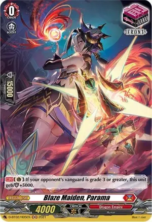 Blaze Maiden Parama Holo