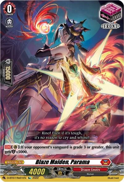 Blaze Maiden Parama