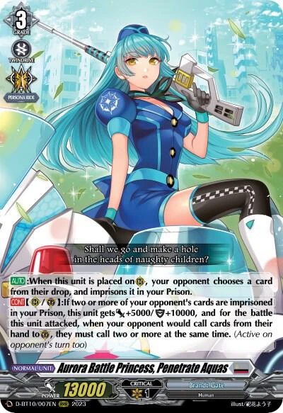 Aurora Battle Princess Penetrate Aquas