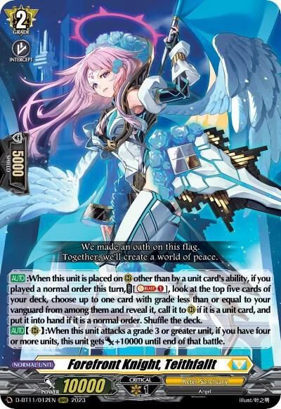 Forefront Knight Teithfallt