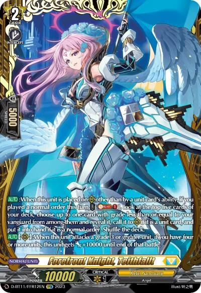 Forefront Knight Teithfallt
