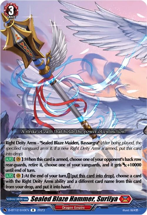 Sealed Blaze Hammer Suriiya