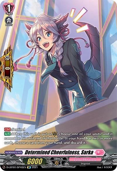 Determined Cheerfulness Sarka