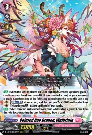 Colored Bop Dragon Walbrigia