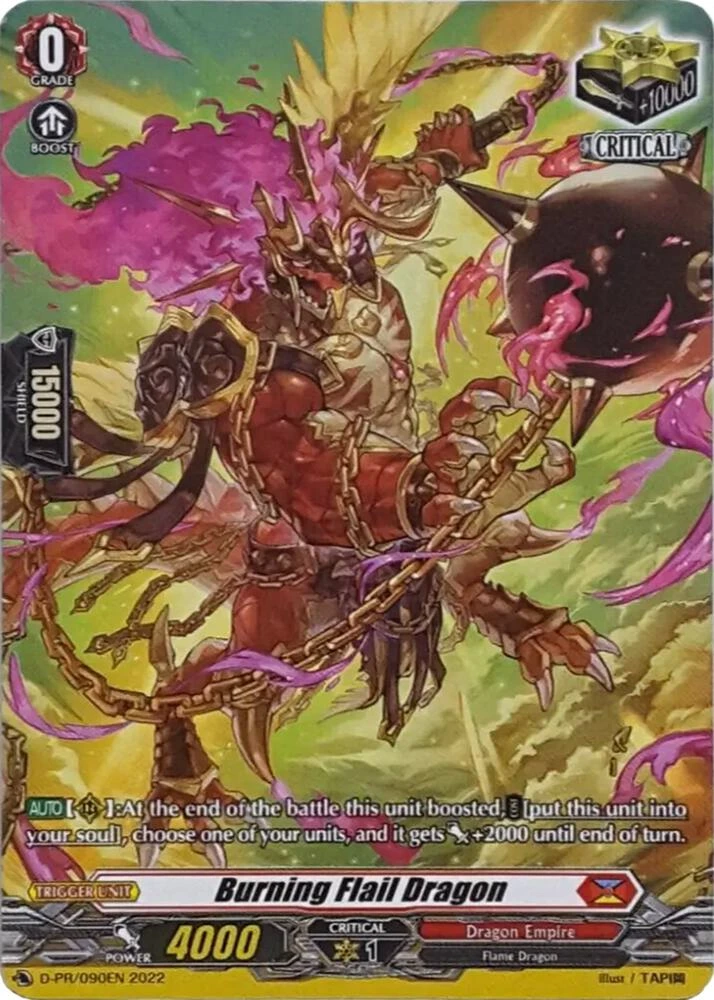 Burning Flail Dragon 090