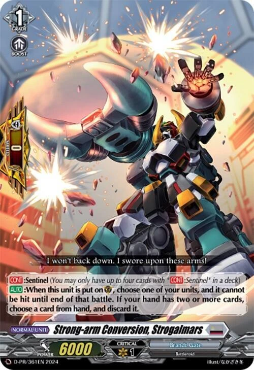 Strong arm Conversion Strogalmars