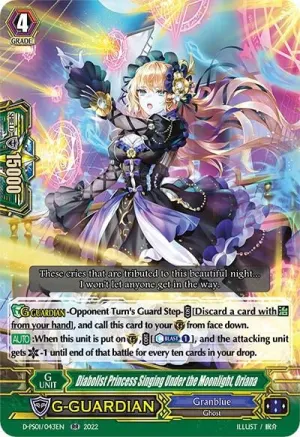 Diabolist Princess Singing Under the Moonlight Oriana