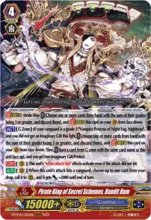 Pirate King of Secret Schemes Bandit Rum