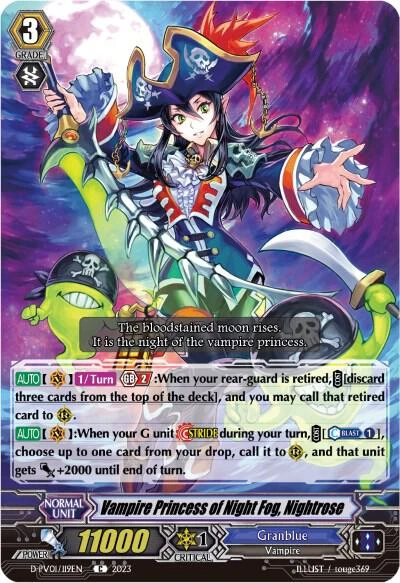 Vampire Princess of Night Fog Nightrose