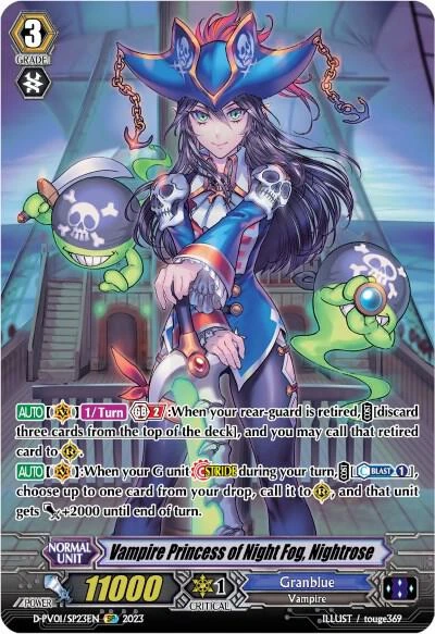 Vampire Princess of Night Fog Nightrose