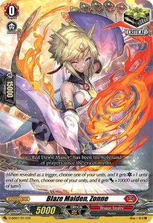 Blaze Maiden Zonne