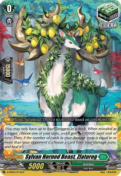 Sylvan Horned Beast Zlatorog