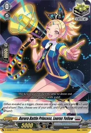 Aurora Battle Princess Lourus Yellow